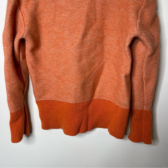 Han Kjøbenhavn of Denmark 100% lamb wool orange crewneck sweater pullover - Picture 4 of 8
